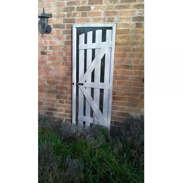 Slimline Gate Ajar Illusion Garden Mirror