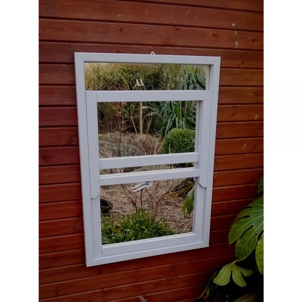 Sash Window Garden Mirror Illusion