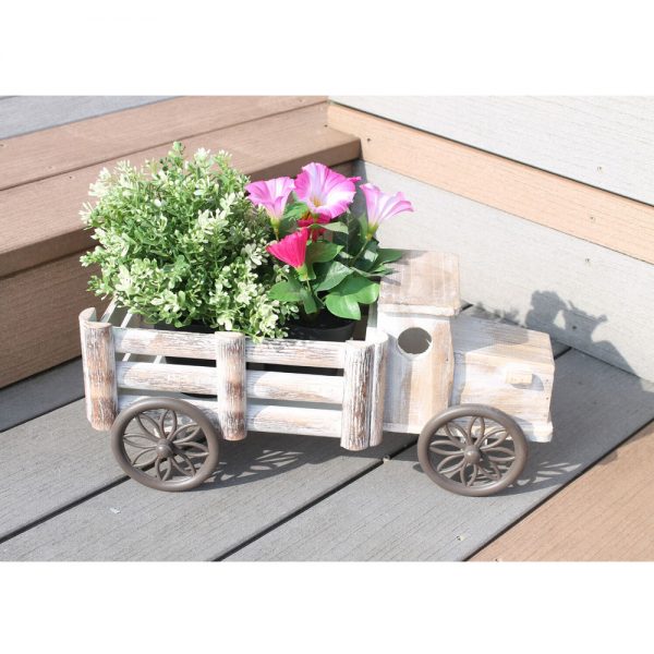 Wooden Rural Truck Planter Box