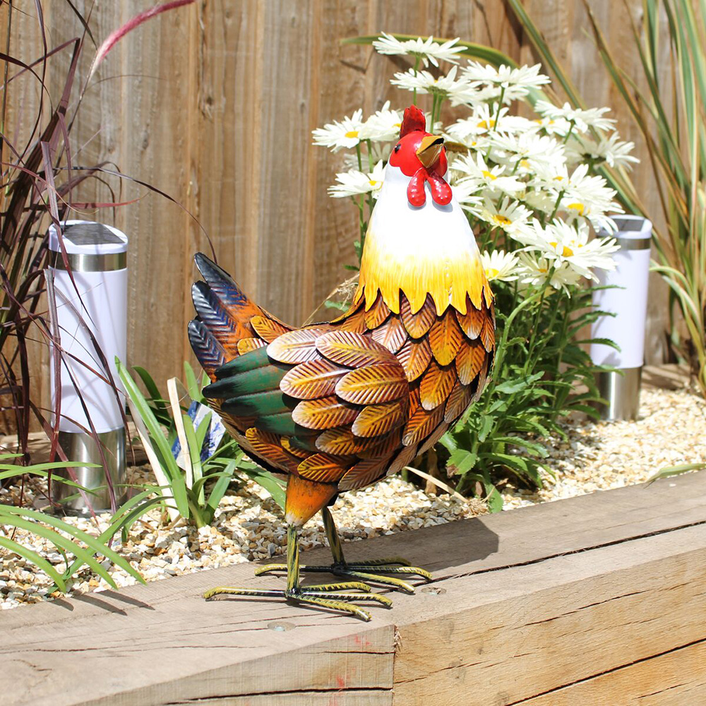 Metal garden ornaments deals
