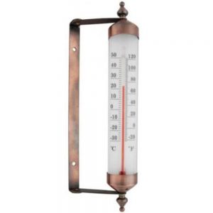 Wall Mounted Copper Thermometer