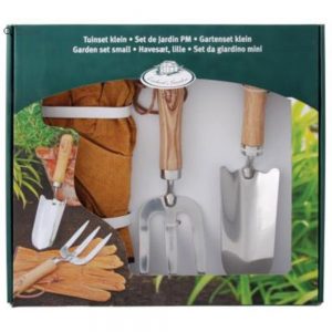 Small Garden Gift Set with Hand Tools and Gardening Gloves