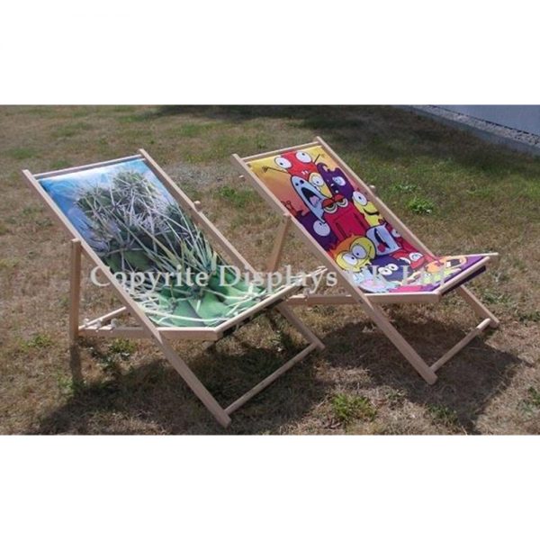 Printed Personalised Garden Deckchairs