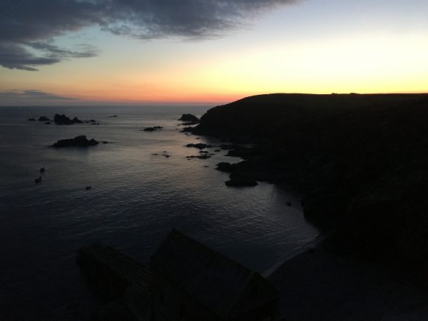 Sunset over The Lizard Cornwall
